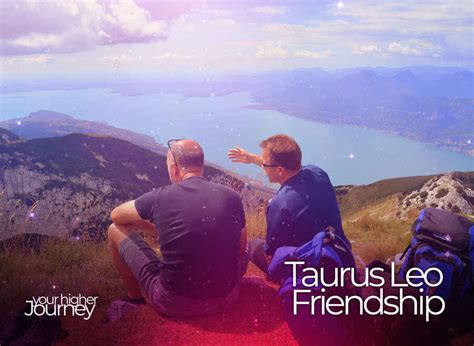 Taurus Leo Friendship – A Bond of Mutual Admiration