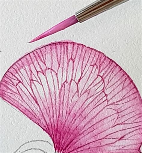 Escoda Perla flower brush tip - Lizzie Harper