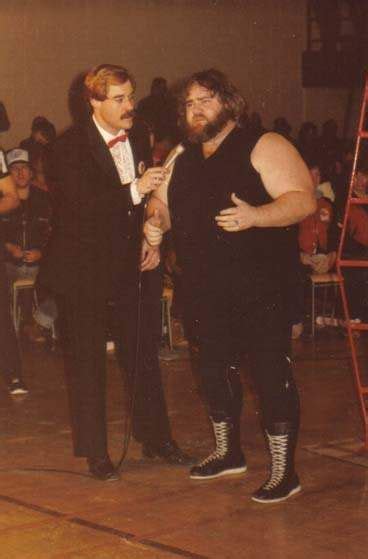 Ken Resnick interviewing Crusher Jerry Blackwell. | Awa wrestling, Professional wrestling, Watch ...