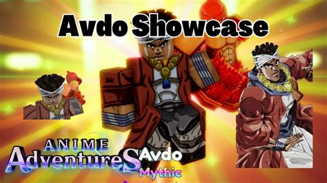 Avdo Showcase (Muhammad Avdol Jojo Star Crusader) Anime Adventures AA ...