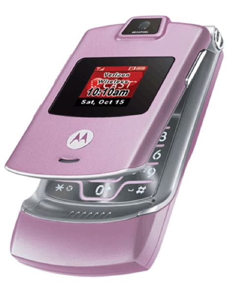 Buy Motorola RAZR V3m Pink Verizon Flip Phone Ready To Activate! Online ...