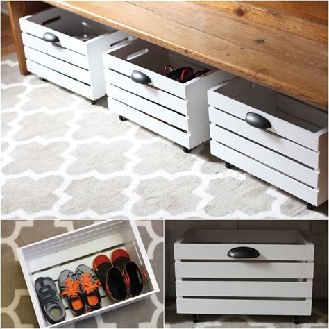 10 DIY Under Bed Storage Ideas