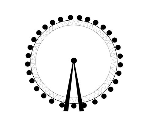 London Eye Clip Art at Clker.com - vector clip art online, royalty free & public domain