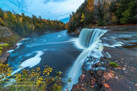 Upper Tahquamenon Falls Michigan Landscape Photography – Seward's Wood-n-Crafts/Michigan ...