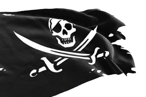 Pirate Flag Tattered - Jolly Roger | Sons Of Pirate