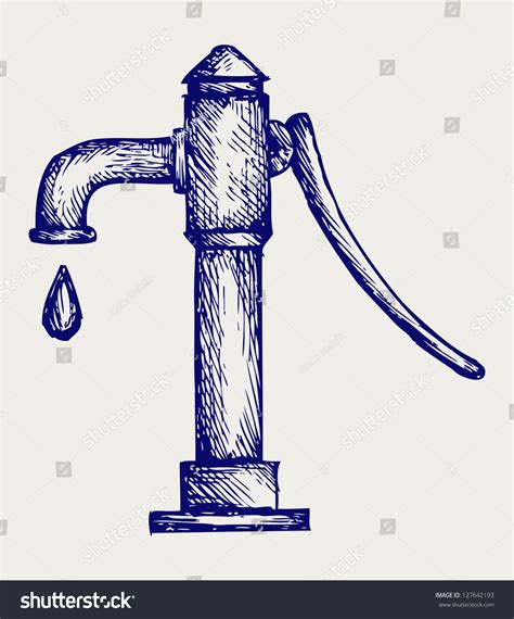 1,008 Water pump sketch Images, Stock Photos & Vectors | Shutterstock