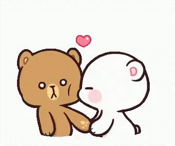 Milk And Mocha Bear Kiss GIF - Milk And Mocha Bear Kiss - Discover ...