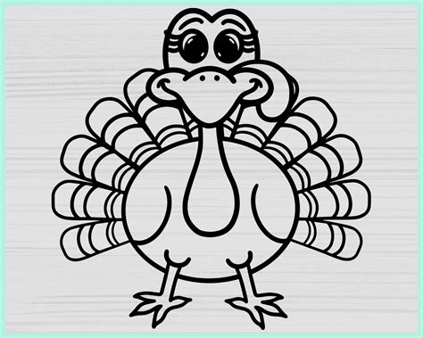 Turkey Svg Layered Turkey Svg Turkey Clipart Thanksgiving - Etsy