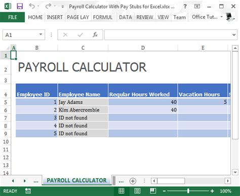 Payroll spreadsheet excel free - readydarelo