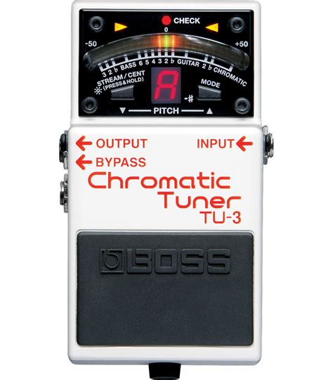 Electric Guitar : Boss TU-3 Chromatic Tuner Pedal with B ...