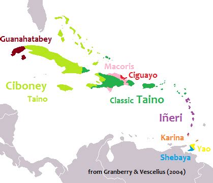 List of Indigenous names of Caribbean islands - Wikipedia