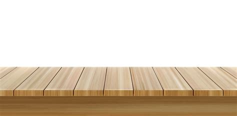 Wooden table foreground, wood tabletop front view 14778729 Vector Art ...