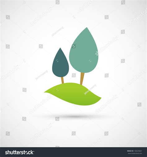 Rolling Hill Icon Vector Stock Vector 138229661 - Shutterstock