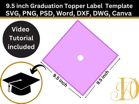 Graduation Cap Template Graduation Stole Template Canva | lupon.gov.ph