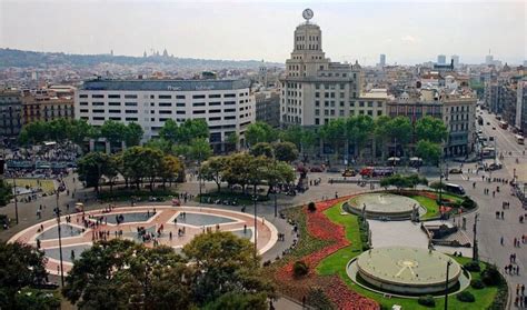 Qué ver en la Plaza de Cataluña de Barcelona ️ EV