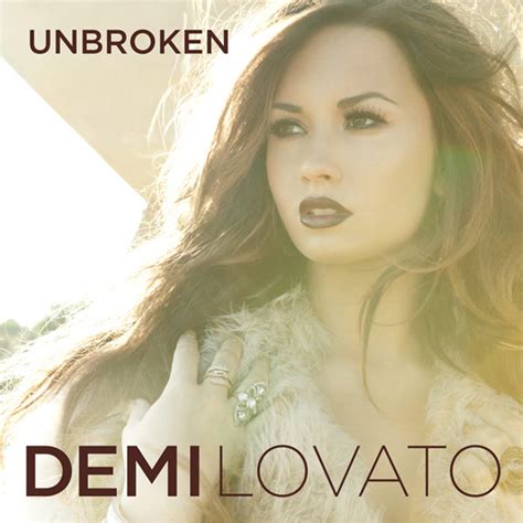 Demi Lovato-Unbroken Album Cover - Demi Lovato Photo (24678496) - Fanpop