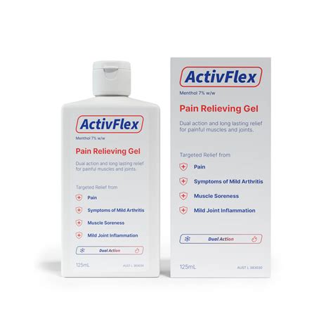 ActivFlex Pain Relief Gel [125ml] - Alpha Sport