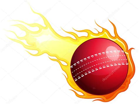 Cricket ball — Stock Vector © designpraxis #37161549