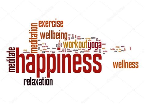 Happiness word cloud with white background — Stock Photo © tang90246 #71191233