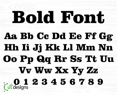 Bold Font Bold Letters Font Bold Monogram Font Block Font Bold Style ...