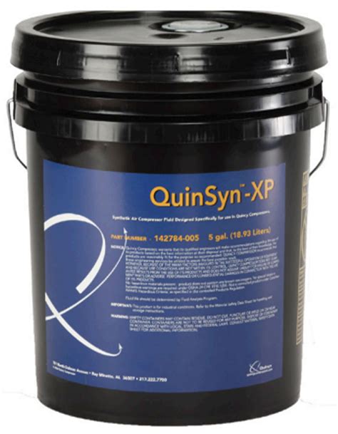 Quincy Compressor QuinSyn XP Air Compressor Oil | Lubricants | Compressor World