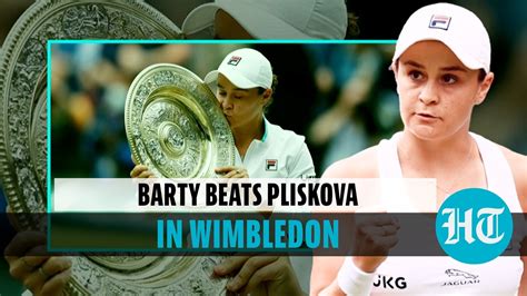 Wimbledon 2021: Ashleigh Barty defeats Karolina Pliskova to win her ...