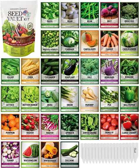 Survival Vegetable Seeds Garden Kit Review - survivalnova.com