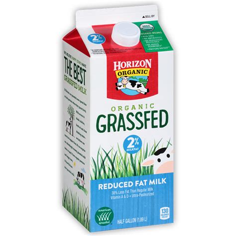 Horizon Organic Grassfed 2% Milk