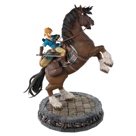 The Legend of Zelda: Breath of the Wild | Link on Horseback 22” Statue ...