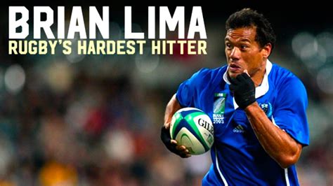 Brian Lima - Rugby's Hardest Ever Hitter - YouTube