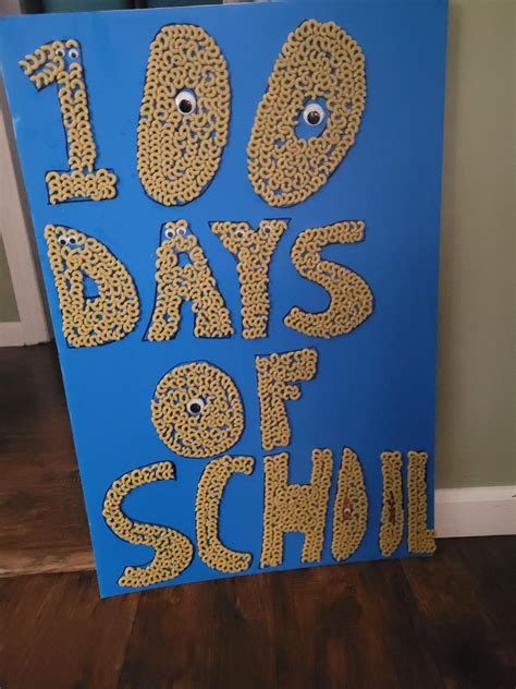 100 Days Of School Poster Board Ideas