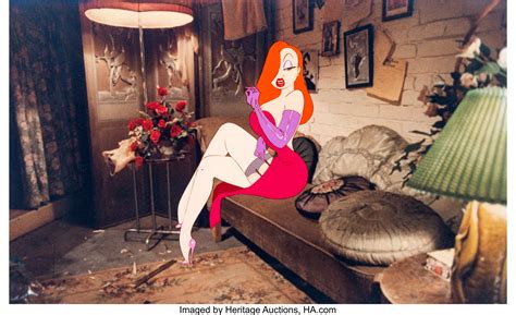 Who Framed Roger Rabbit Jessica Rabbit Production Cel (Walt | Lot #62284 | Heritage Auctions