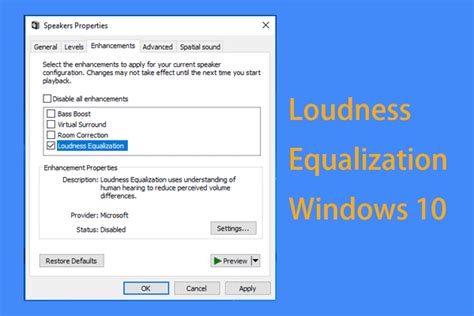 Should i use loudness equalization - menuboo