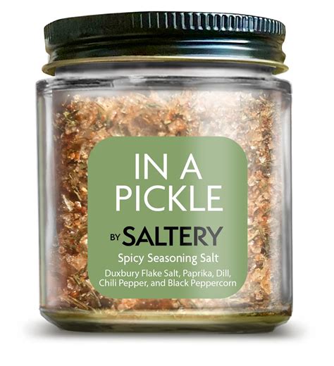 In a Pickle Seasoned Salt – Uncle John's Home & Garden