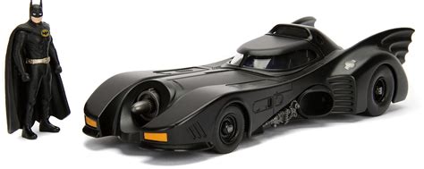 Buy Dc Comic 1989 Batmobile with 2.75" Batman Metals Diecast Vehicle with Figure, Black Online ...