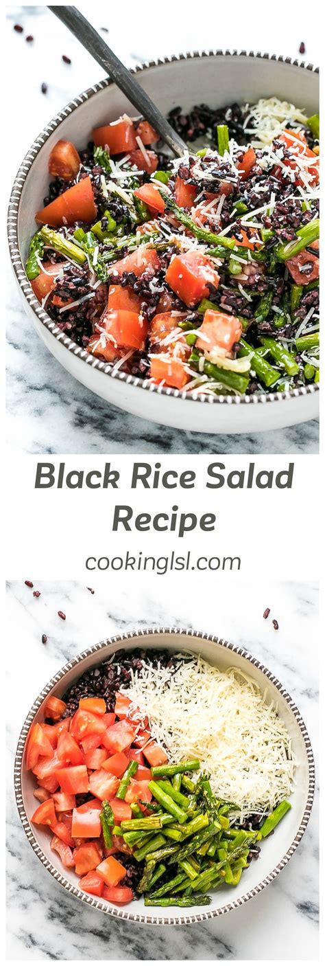 Black Rice Salad Recipe - Cooking LSL