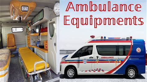 Ambulance Equipments With Names And Uses / Paramedic #ambulance ...