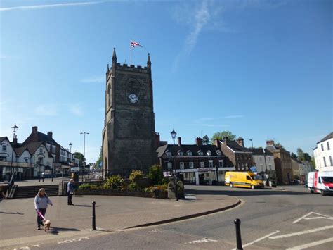 The clock tower in the centre of Coleford in the Forest of Dean. Forest Of Dean, Tewkesbury ...