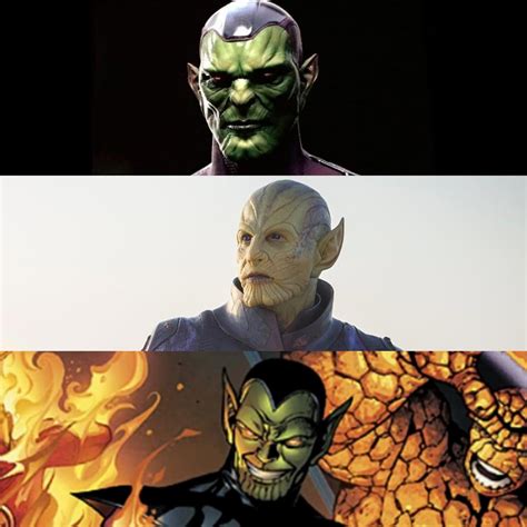 Thoughts on the Skrulls MCU look? : marvelstudios