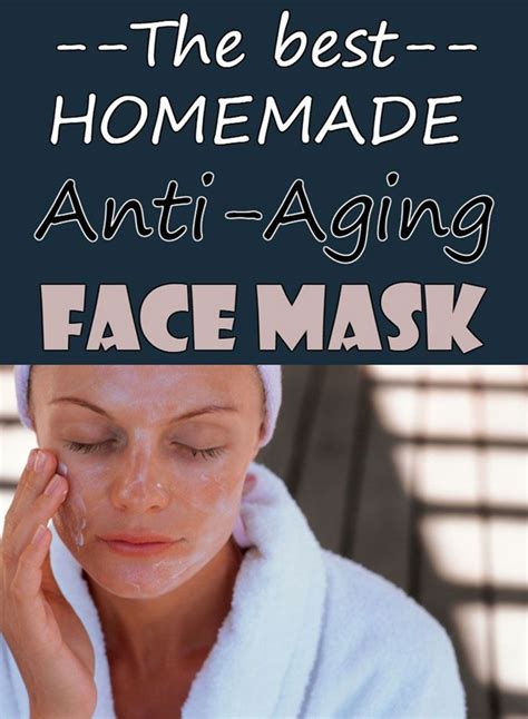 Learn how to make the best homemade anti-aging face mask. | Anti aging ...