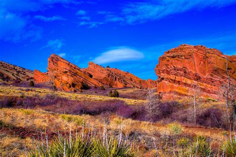 Red Rocks Park Colorado Photograph by David Patterson