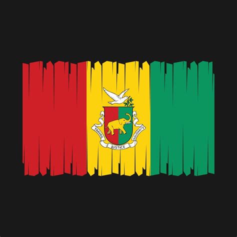 Guinea Flag Vector 21692086 Vector Art at Vecteezy