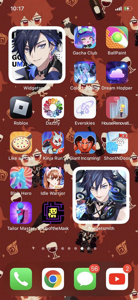 My oshimen themed layout : r/VirtualYoutubers