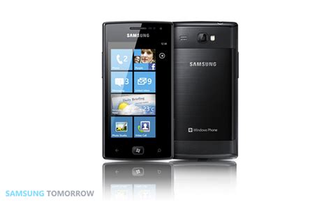 Samsung delivers a unique smartphone experience with Omnia W, a unique ...