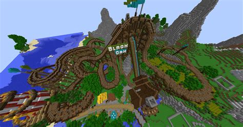 LEGO Minecraft Roller Coaster