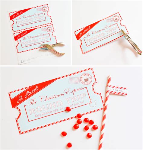 Ruff Draft: FREE PRINTABLE Christmas Express Ticket - Anders Ruff ...