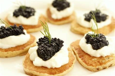 Blini con Caviale (Blini with Caviar) - Passion and cooking