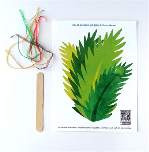 HOLY WEEK CRAFT KIT: Palm Sunday – Orthodox Pebbles