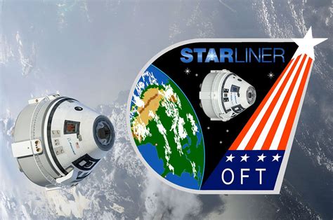 Boeing Mission Operations Starliner Orbital Flight Test patch and the ...