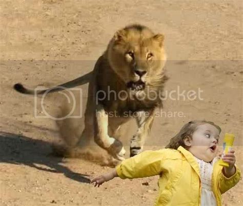 Running Girl Lion Photo by Sinsei55 | Photobucket